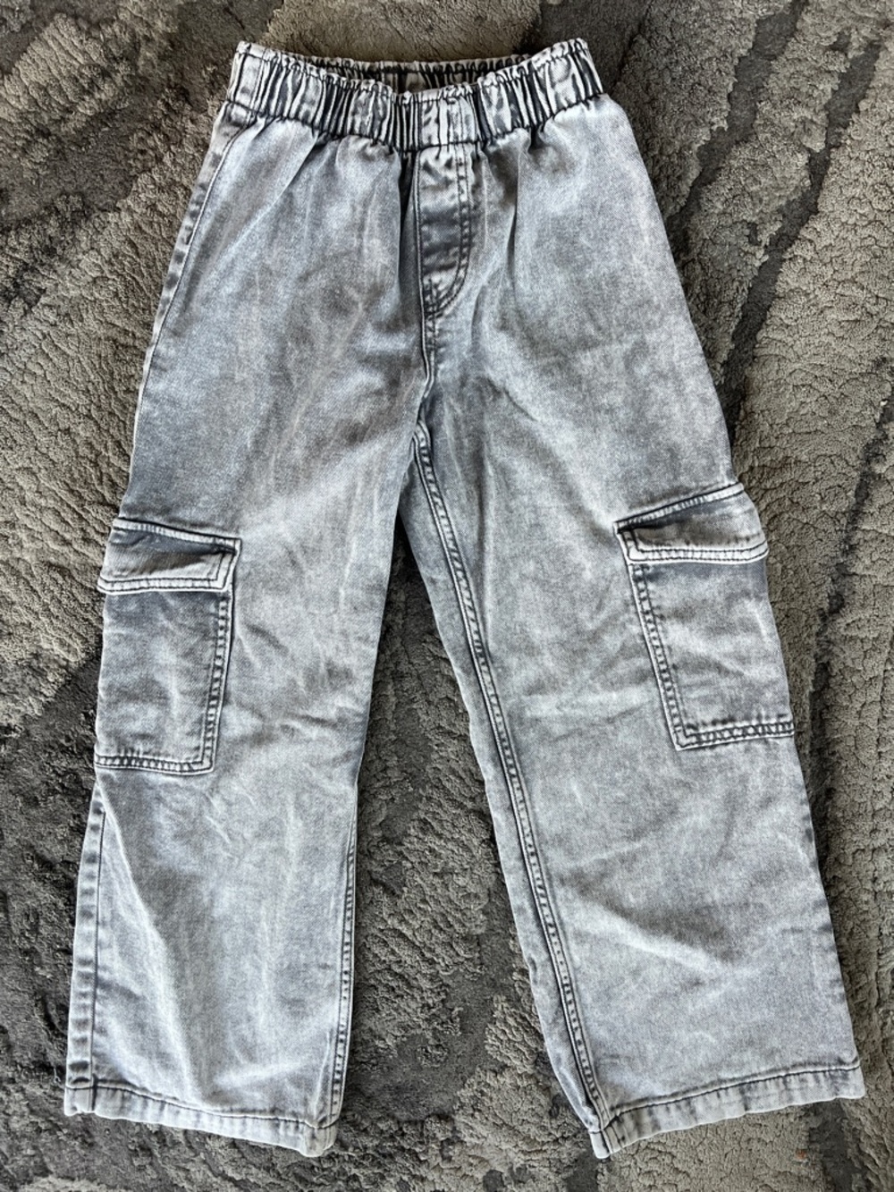 H&M cargo denim size 8-9